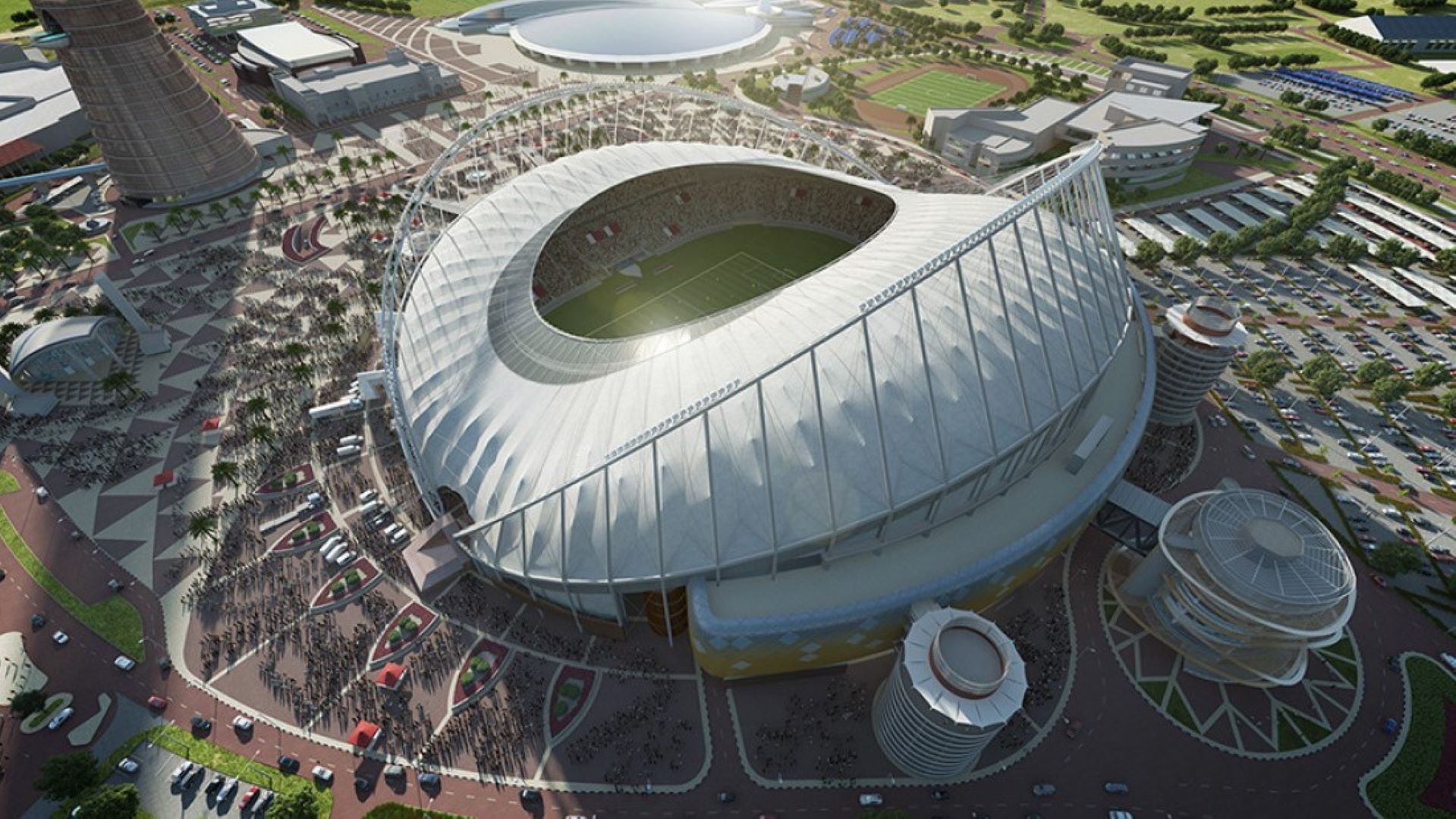 Khalifa International Stadium picture in the city of Doha